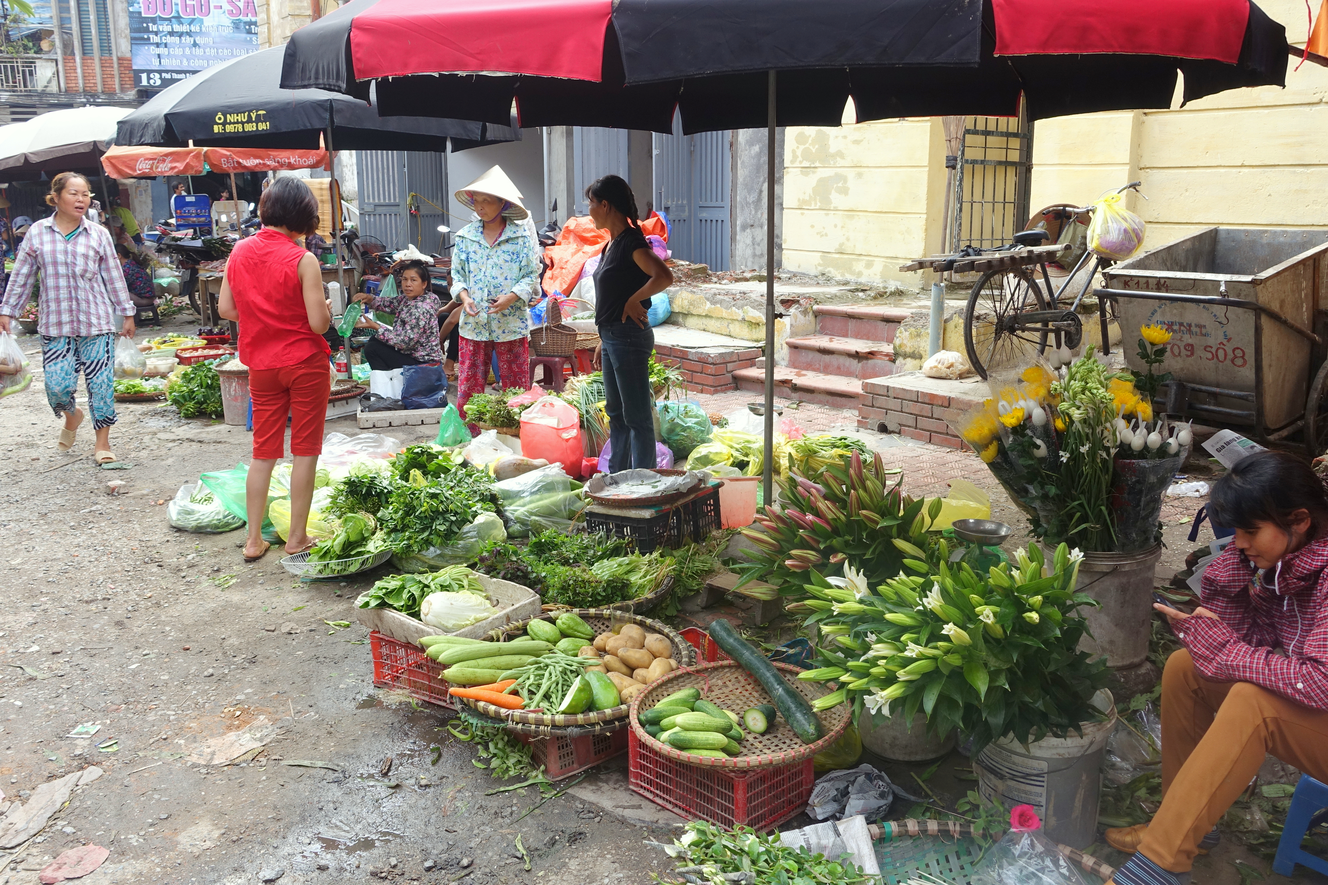 Hanoi street market — Vietnam's urban youth are shifting away from wildlife consumption